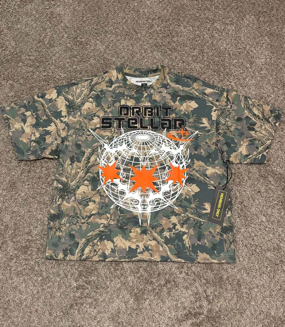 Members Only Orbit Stellar Graphic Camo T-Shirt